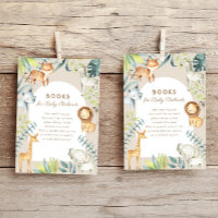 Gender neutral boho safari animals books for baby