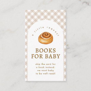 Gender Neutral Bun In The Oven Books For Baby Enclosure Card