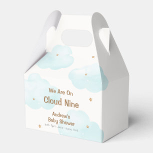 Gender Neutral Cloud Nine Stars Baby Shower Favour Box