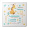 Gender Neutral Cute Giraffe Stars Baby Birth Stats