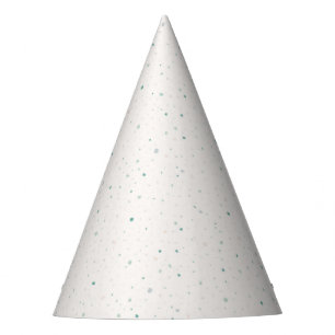 Gender neutral dots - dino egg party hat