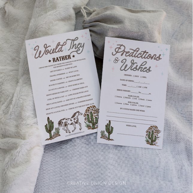 Gender Neutral Double Sided Baby Shower Games (Creator Uploaded)