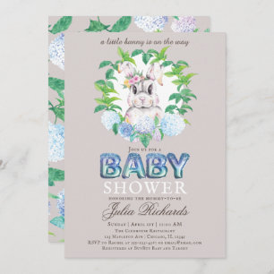 Gender neutral Easter baby shower Invitation
