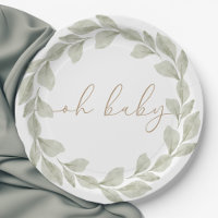 Gender Neutral Eucalyptus Leaf Baby Shower