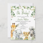Gender Neutral Eucalyptus Safari Baby Shower 