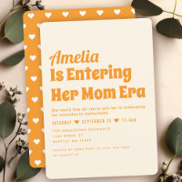 Gender Neutral Mum Era Minimalist Baby Shower