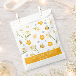 Gender neutral Mummy to Bee Spring baby Shower Favour Bags