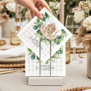 Gender Neutral Noah's Ark Animals Luncheon  Napkin