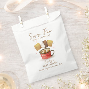 Gender Neutral S'more Fun Fall Baby Shower Favour Bags