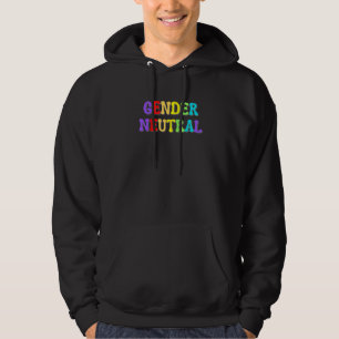 Gender Neutral Trans Gay Pride Lgbtq Hoodie