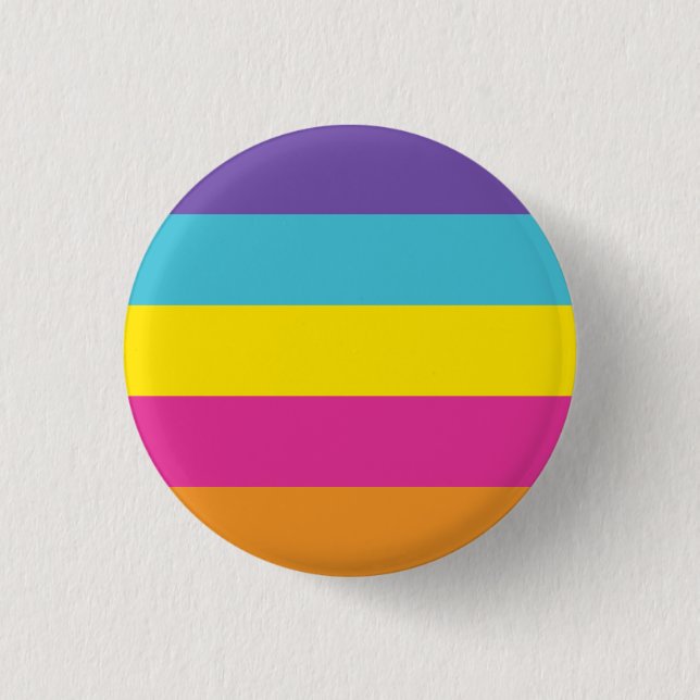 Gender Nonbinary Pride Flag 3 Cm Round Badge (Front)