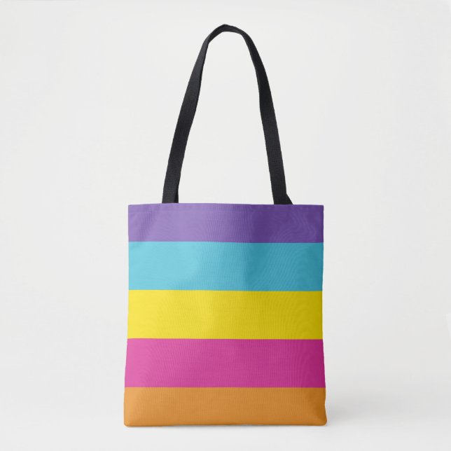Gender Nonbinary Pride Tote Bag (Front)