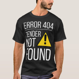Gender Not Found Agender Nonbinary Gay Queer T-Shirt