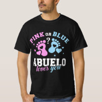Gender reveal abuelo grandpa 
