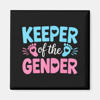 Gender Reveal Baby Announcement Keeper Of The Magnet