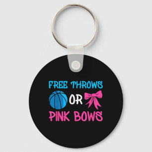 Gender Reveal Basball Quote For A Basball Player Key Ring
