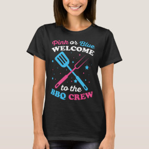 Gender Reveal Bbq Design For A Bbq Lover T-Shirt