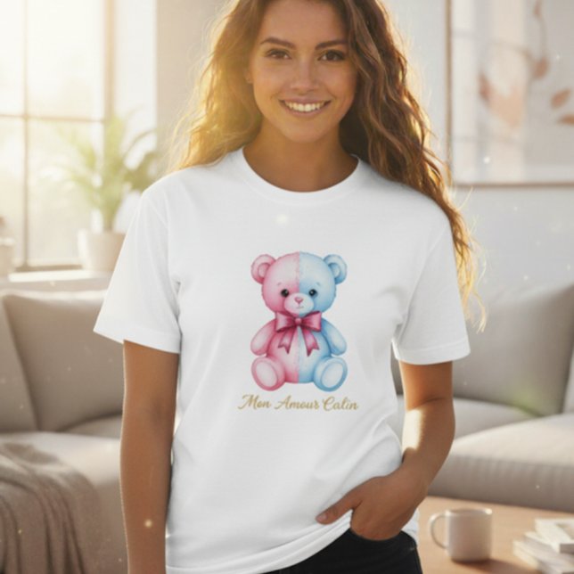 Gender Reveal Bear T-Shirt (Creator Uploaded)