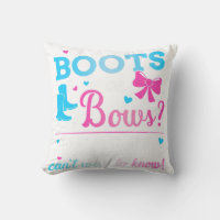 Gender reveal boots or bows mama matching baby par