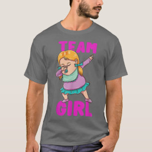 Gender Reveal Dabbing Team Girl T-Shirt