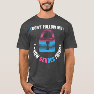 Gender Reveal Design for a Keeper of the Gender375 T-Shirt