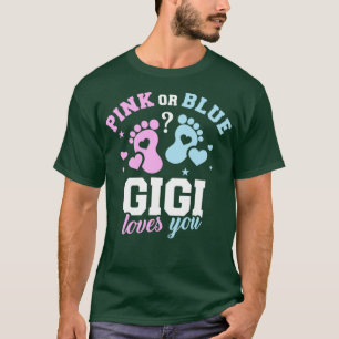 Gender reveal gigi T-Shirt