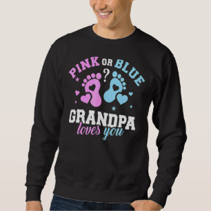 Gender Reveal Grandpa Father's Day Sweatshirt