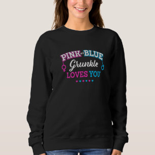 Gender Reveal Grunkle Baby Shower Great uncle Sweatshirt