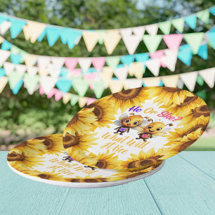 Gender Reveal He or She What Will It Bee Paper Plate