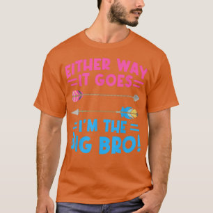 Gender Reveal I'm The Big Bro Pregnancy Announceme T-Shirt