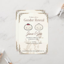 Gender Reveal Invitation