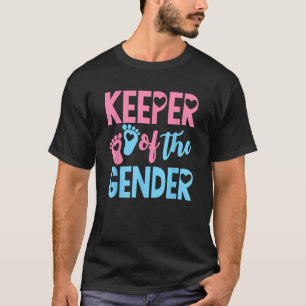 Gender Reveal Keeper Of The Gender Gender Reveal T-Shirt