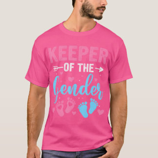 Gender Reveal Keeper Of The Gender T-Shirt