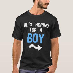 Gender reveal matching  for mom and dad reveal par T-Shirt