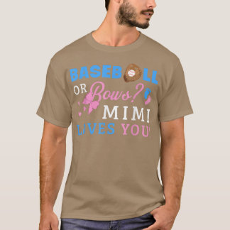 Gender Reveal Mimi  T-Shirt
