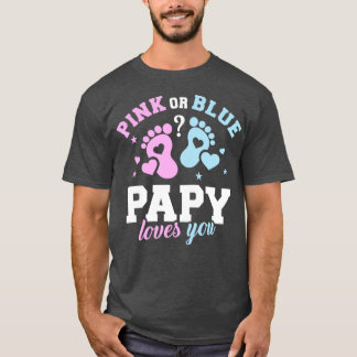 Gender reveal papy T-Shirt