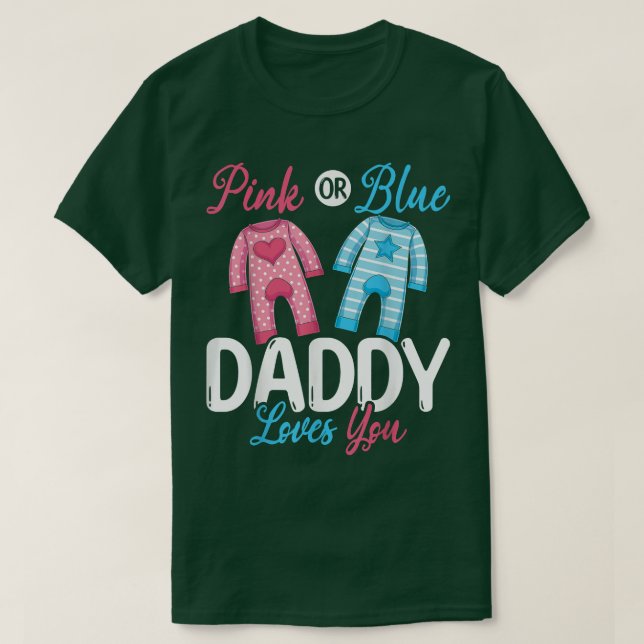 Gender Reveal Party Future Dad Baby Party Gender R T-Shirt (Design Front)