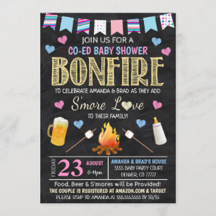 Gender Reveal Party Invitation
