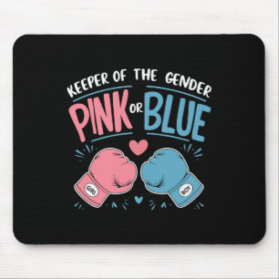 Gender Reveal Party Keeper Of Gender Boxing 5 Mouse Pad