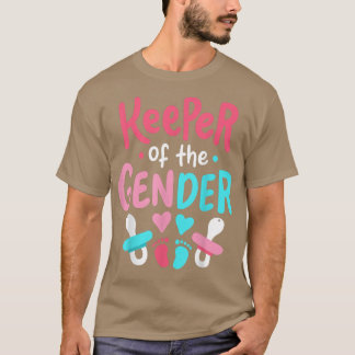 Gender Reveal Party Keeper of the Gender T-Shirt