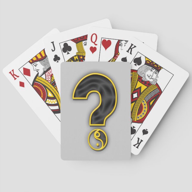 Gender Reveal Party Playing Cards (Back)