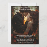 Gender Reveal Party Prince or Princess Invitations