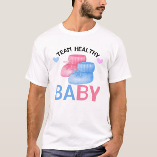 Gender Reveal Party Saying Women Cute Pregnant T-Shirt