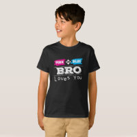 Gender Reveal Party T-Shirt for Brother Shirt