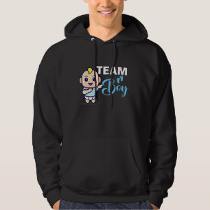 Gender Reveal Party Team Boy  Gender Reveal Team B Hoodie