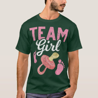 Gender Reveal Party Team Girl Future Parents Gende T-Shirt