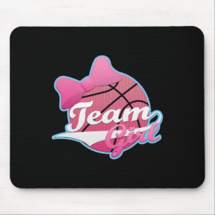Gender Reveal Party Team Pink Mouse Pad