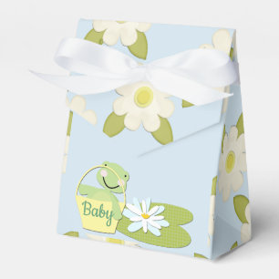 Gender Reveal Shower Favour Box W/Baby Frog
