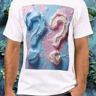 Gender Reveal T-Shirt Boy or Girl Custom Text ??
