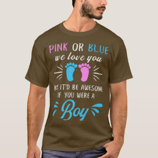 Gender Reveal Team Boy 525 T-Shirt